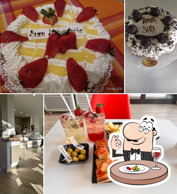 Platti al Pasticceria Pinci