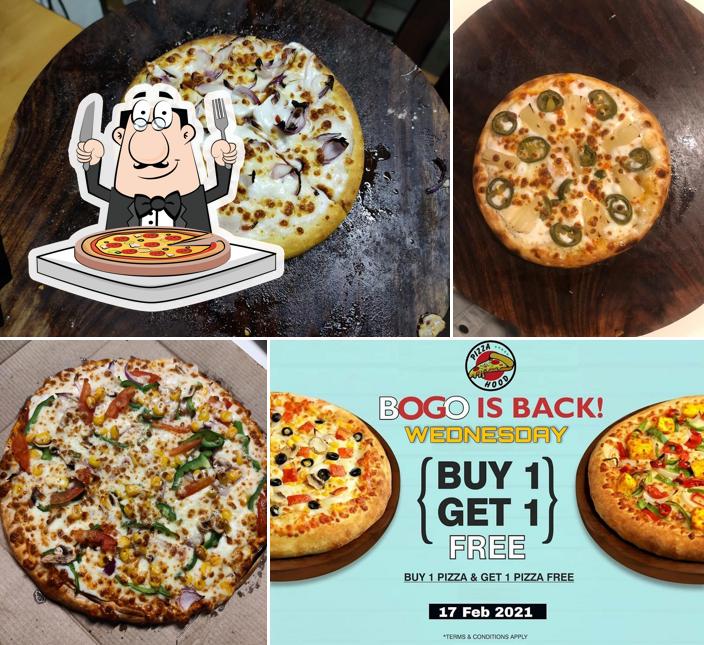 Order different kinds of pizza