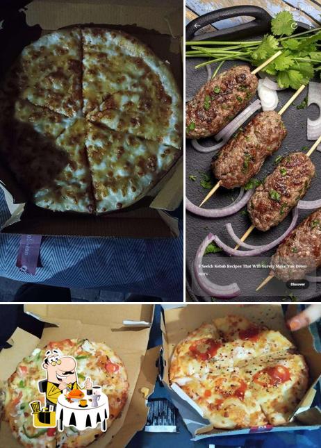 Food at Pizzania's Pizza