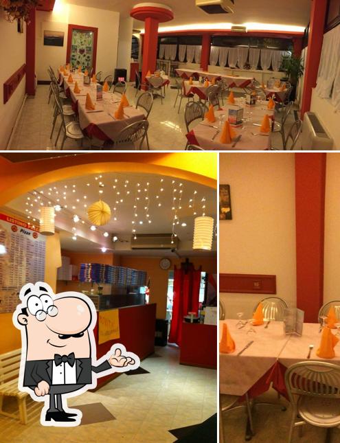 Gli interni di Pizzeria Piadineria "Luna Rossa"