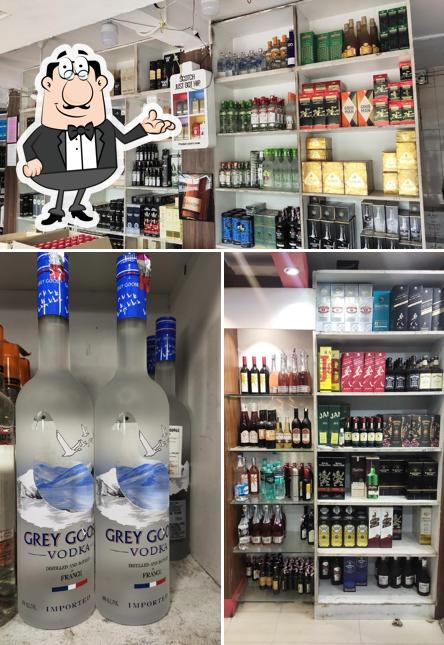 This is the image showing interior and alcohol at Parklane wines