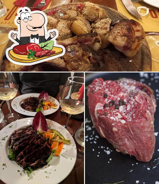 Prenditi i un pasto a base di carne a Ristorante Rosso Crudo