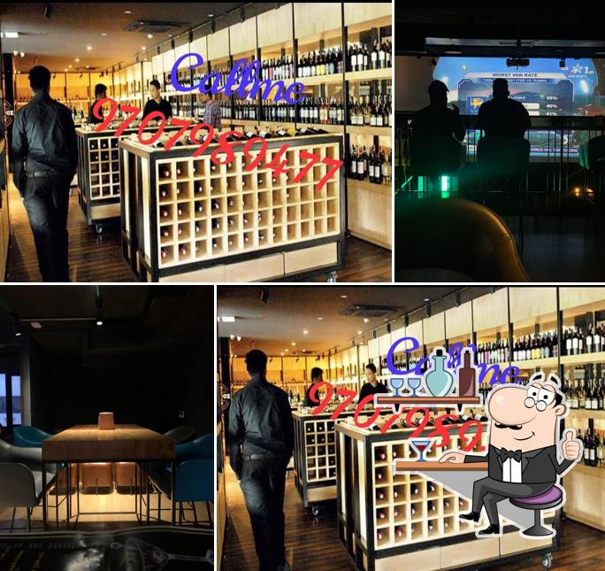 The interior of Tasmac elite shop