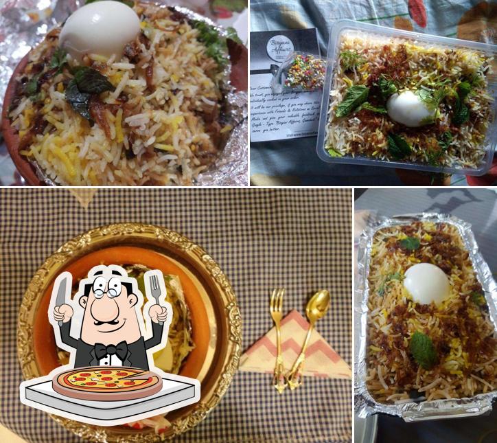 Pick pizza at Biriyani Affairs