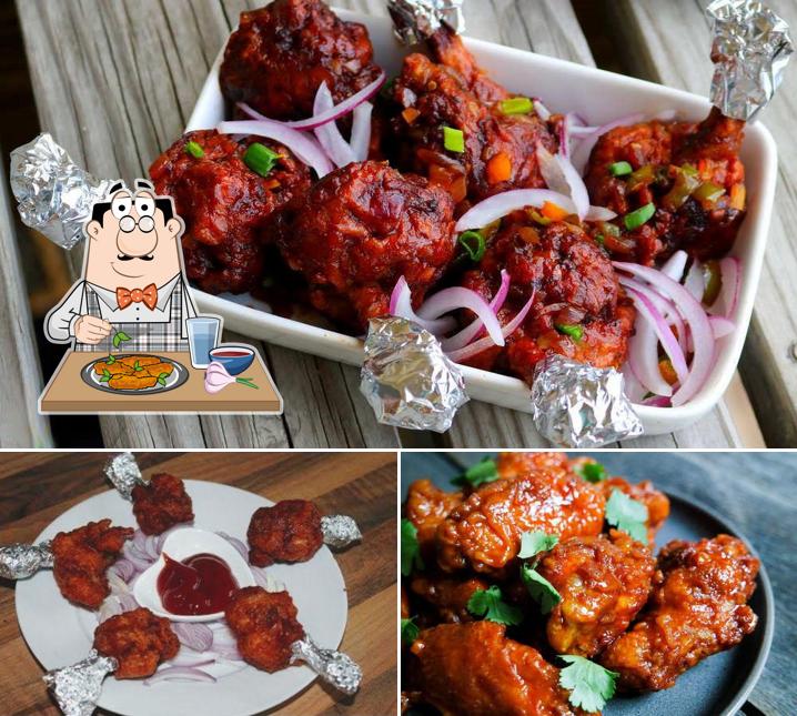 Chicken wings at China pot