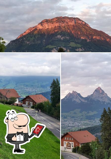Gli esterni di Hotel Montana Seelisberg