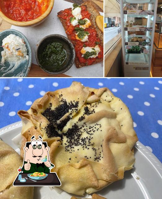 Questa è la immagine che mostra la cibo e interni di Il Pane di Simona