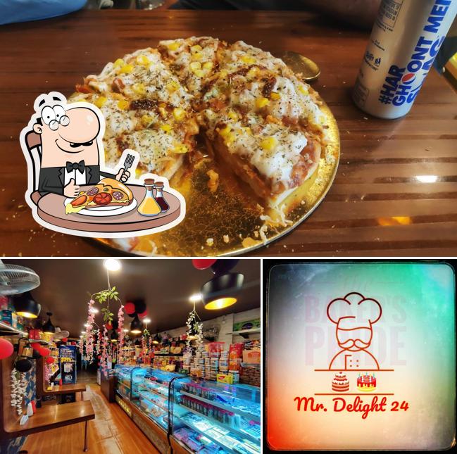 Pick pizza at Mr. Delight 24 - Bakery Shop/Cake Shop/Online Cake Delivery