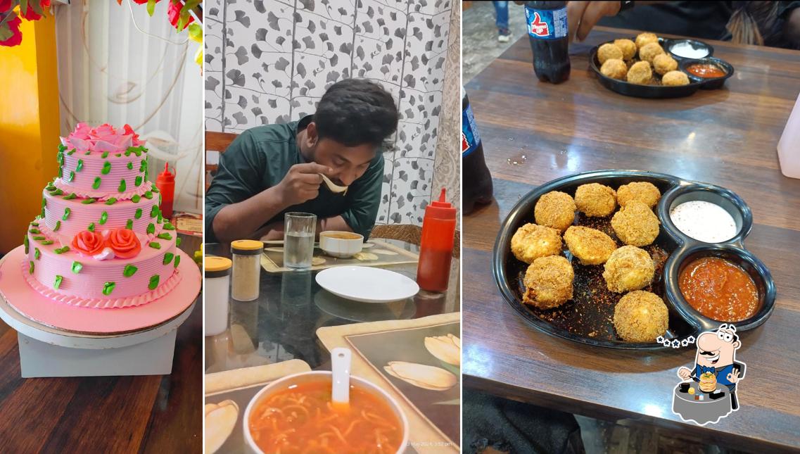 Food at Nitish cake & Pizza point