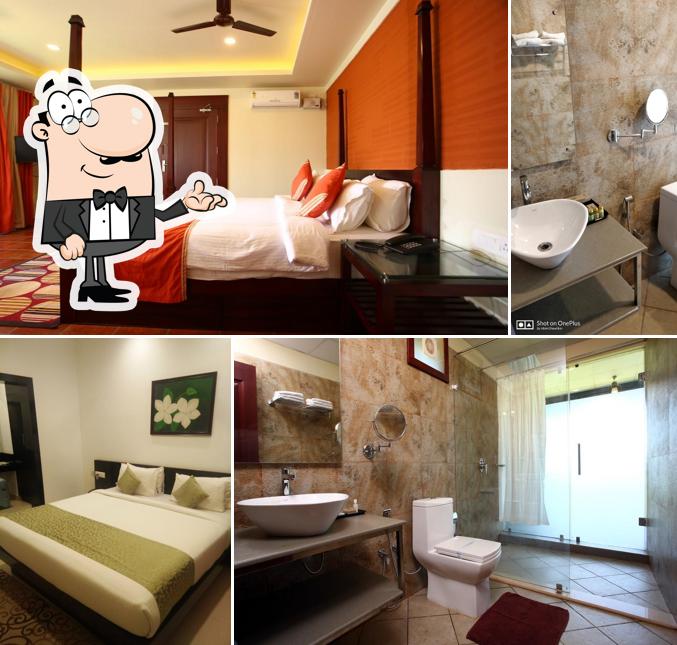 The interior of Petals Resorts Wayanad