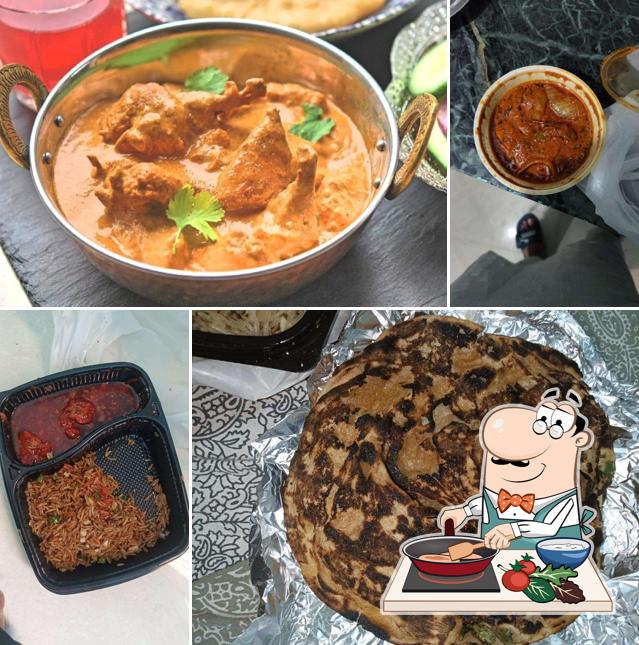 Chicken curry at Sardarji Da Bhukkhad Street