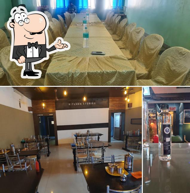 The photo of Town kitchen’s interior and beverage