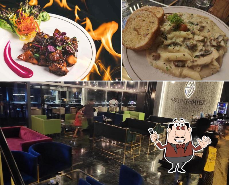 The picture of SKY STORIES’s food and interior