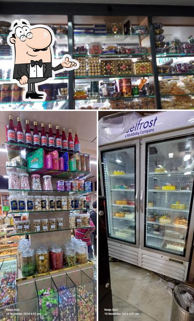 The interior of Sona Bakery