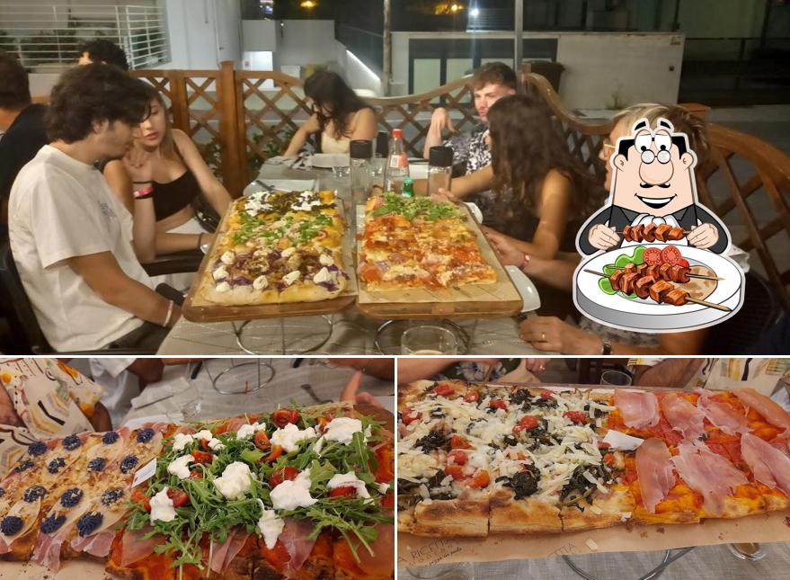 Platti al Pizzeria L'antica Ricetta