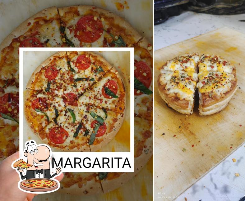 Order various kinds of pizza