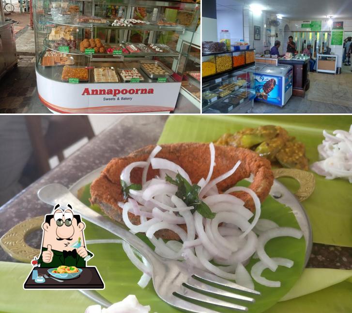Food at Annapoorna Hotel & Sweets