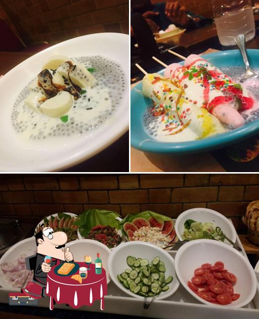Order one of the sweet dishes