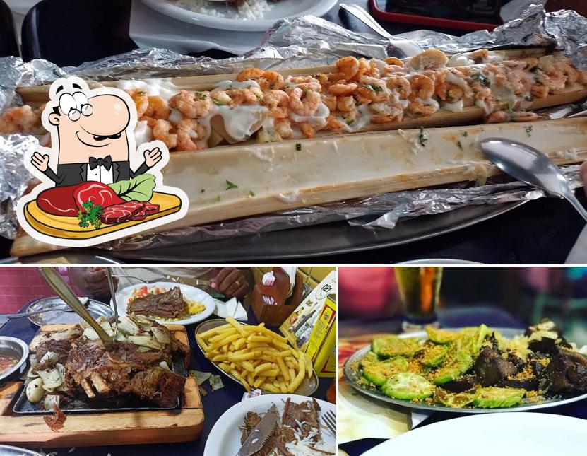Prove pratos de carne no Bar Cachambeer