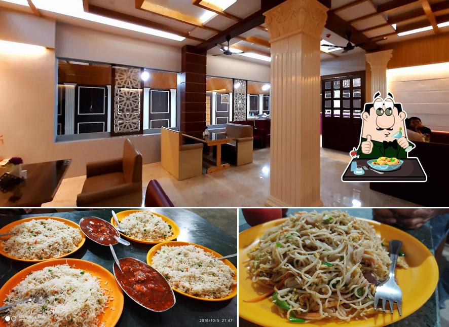 The restaurant's food and interior