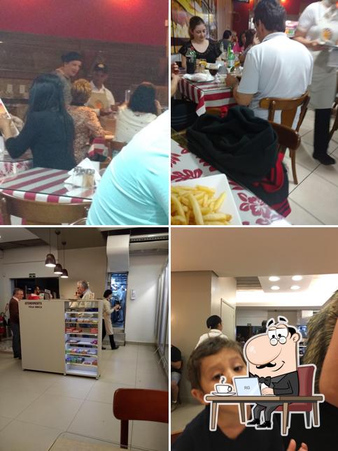 O interior do Circulu's Lanches