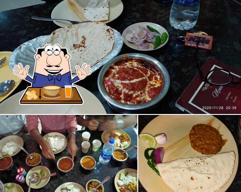 Food at Dhaba Krishnachura & Family Restaurant
