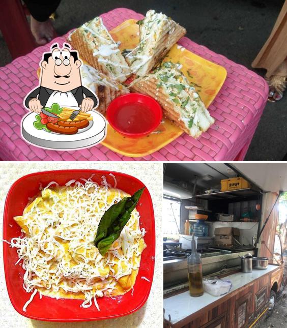 Among different things one can find food and interior at Eat & Run