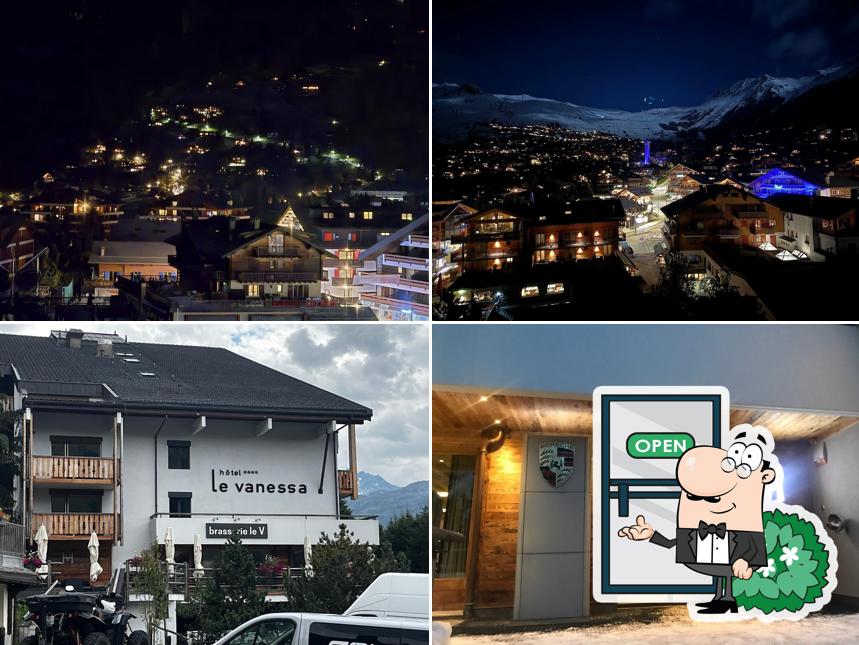 Curiosa tra l'area esterna di Hôtel Le Vanessa