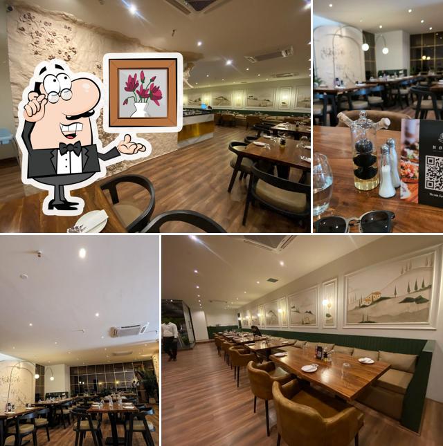 The interior of Nove,The Italian Kitchen