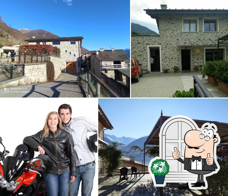Gli esterni di Osteria al Sole
