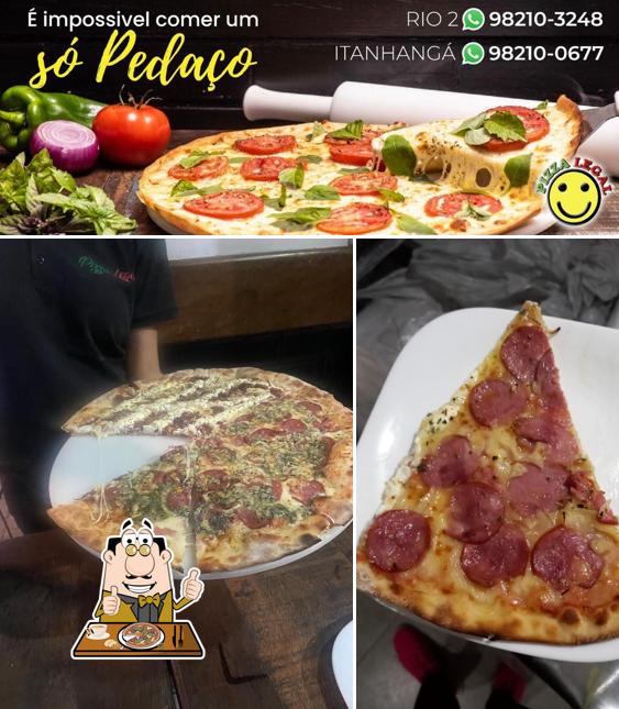 No Pizza Legal, você pode provar pizza