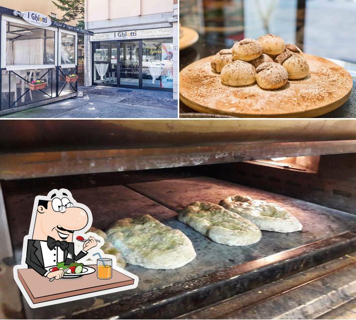 Cibo al Pizzeria I Ghiotti