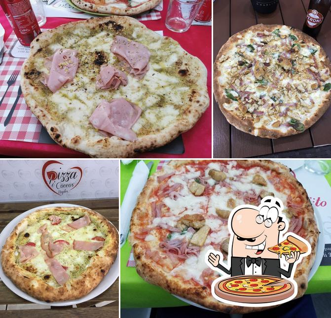 Ordina tra le svariate varianti di pizza