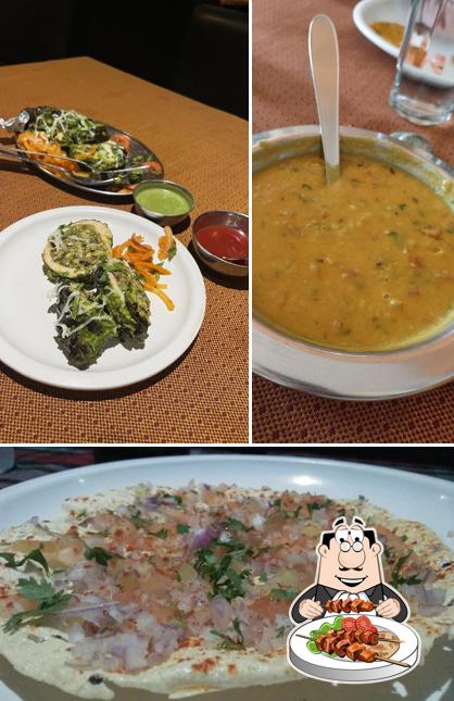 Food at Golden Pearl Restaurant