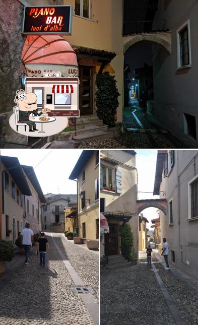 Gli esterni di Luci d'Alba