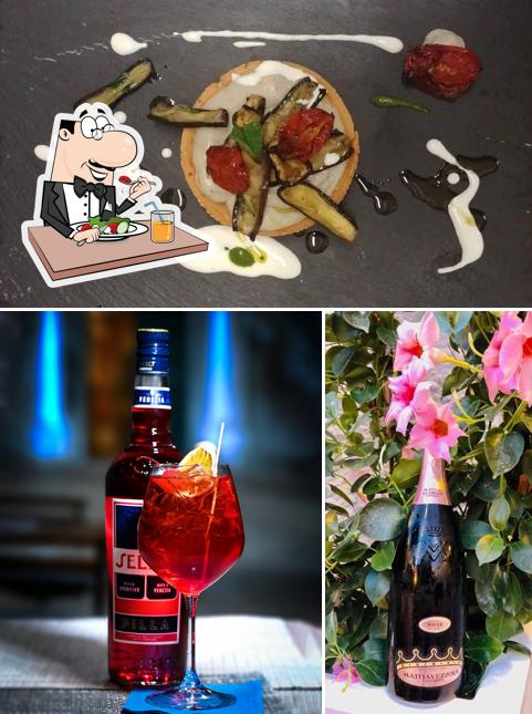 Tra le varie cose da Rambaldus Spirits & Kitchen si possono trovare la cibo e vino