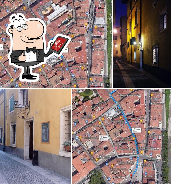 Gli esterni di Osteria Al Carro Armato