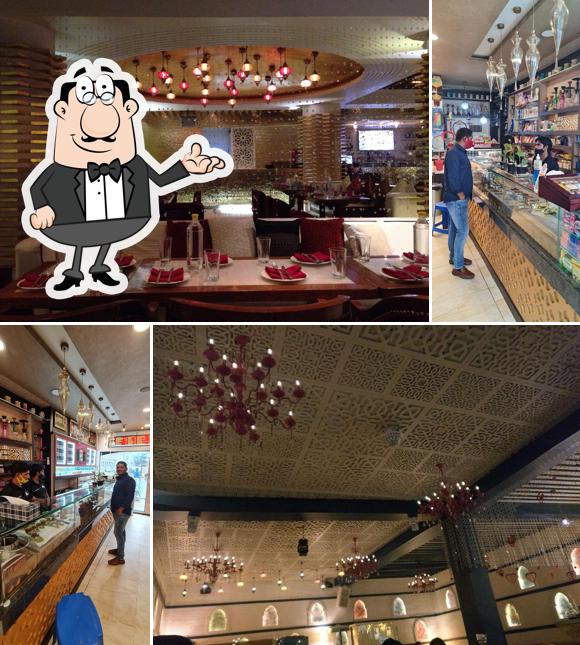 The interior of Ambrosia Bliss
