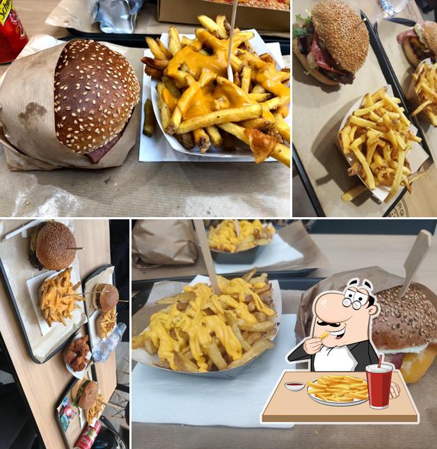 Try out finger chips at Burger Way Portet
