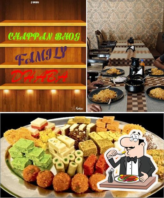 Chappan Bhog Family Dhaba is distinguished by food and interior