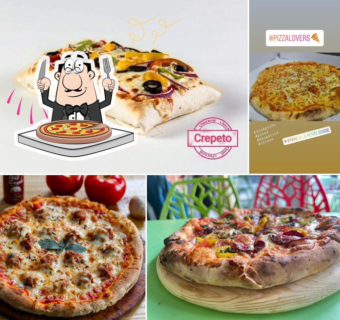 Prenez de nombreux genres de pizzas