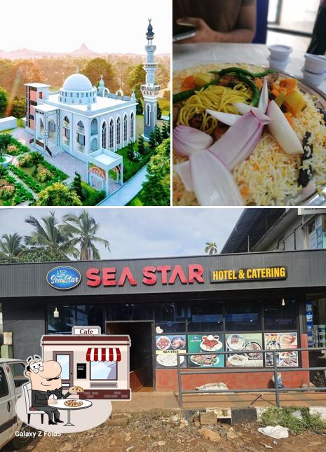 The exterior of Hotel Sea Star