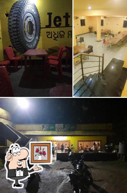 The interior of Hotel bablu