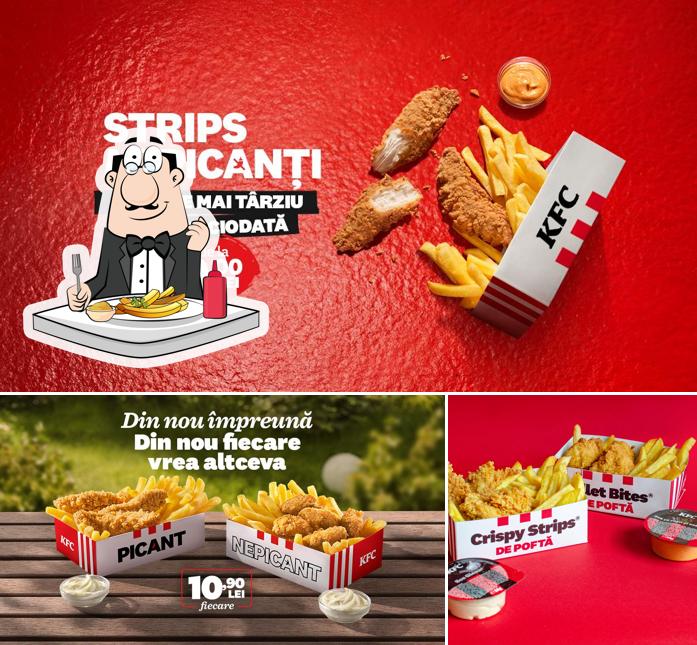 Dégustez des pommes frites à KFC Roman Value Center