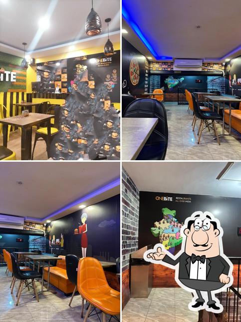 The interior of One bite Goa