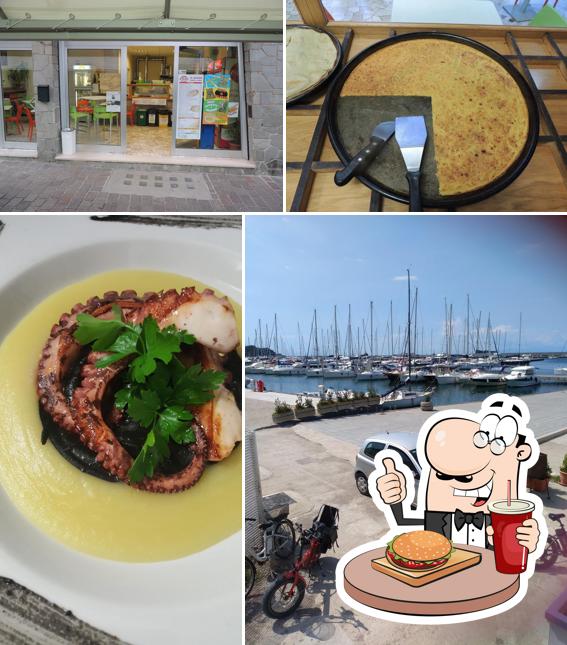 Prenditi un hamburger a Pizzeria da Michele