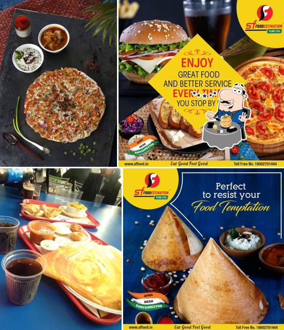 Meals at SF Food Pure Veg Pizza & Burger