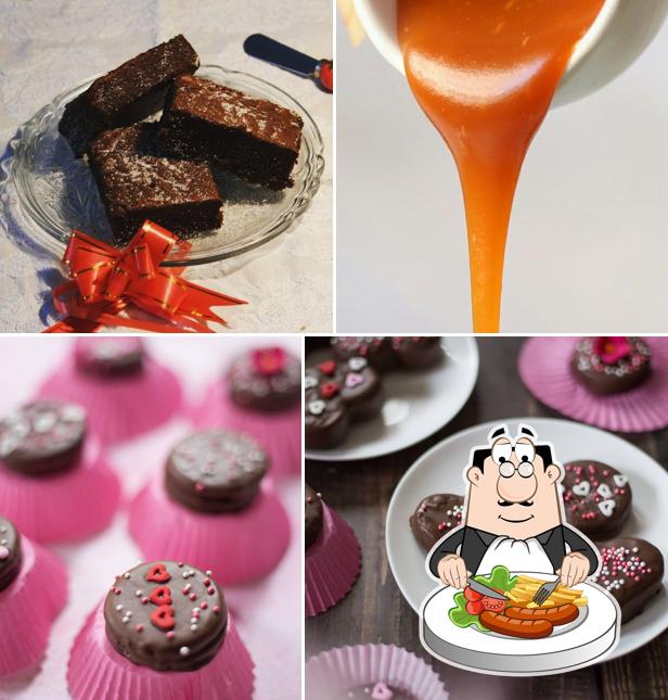 Food at The Brownie Experience