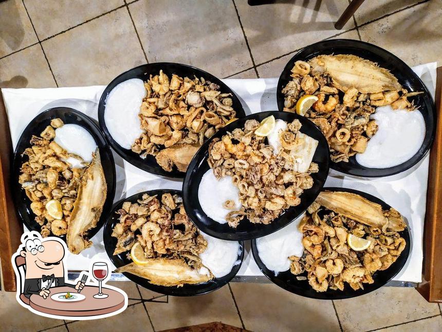 Cibo al Trattoria Due Mori