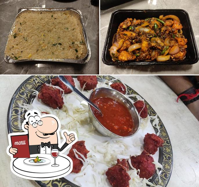 Food at Afzal Mao Restaurant